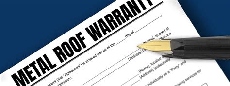 steel roof warranty